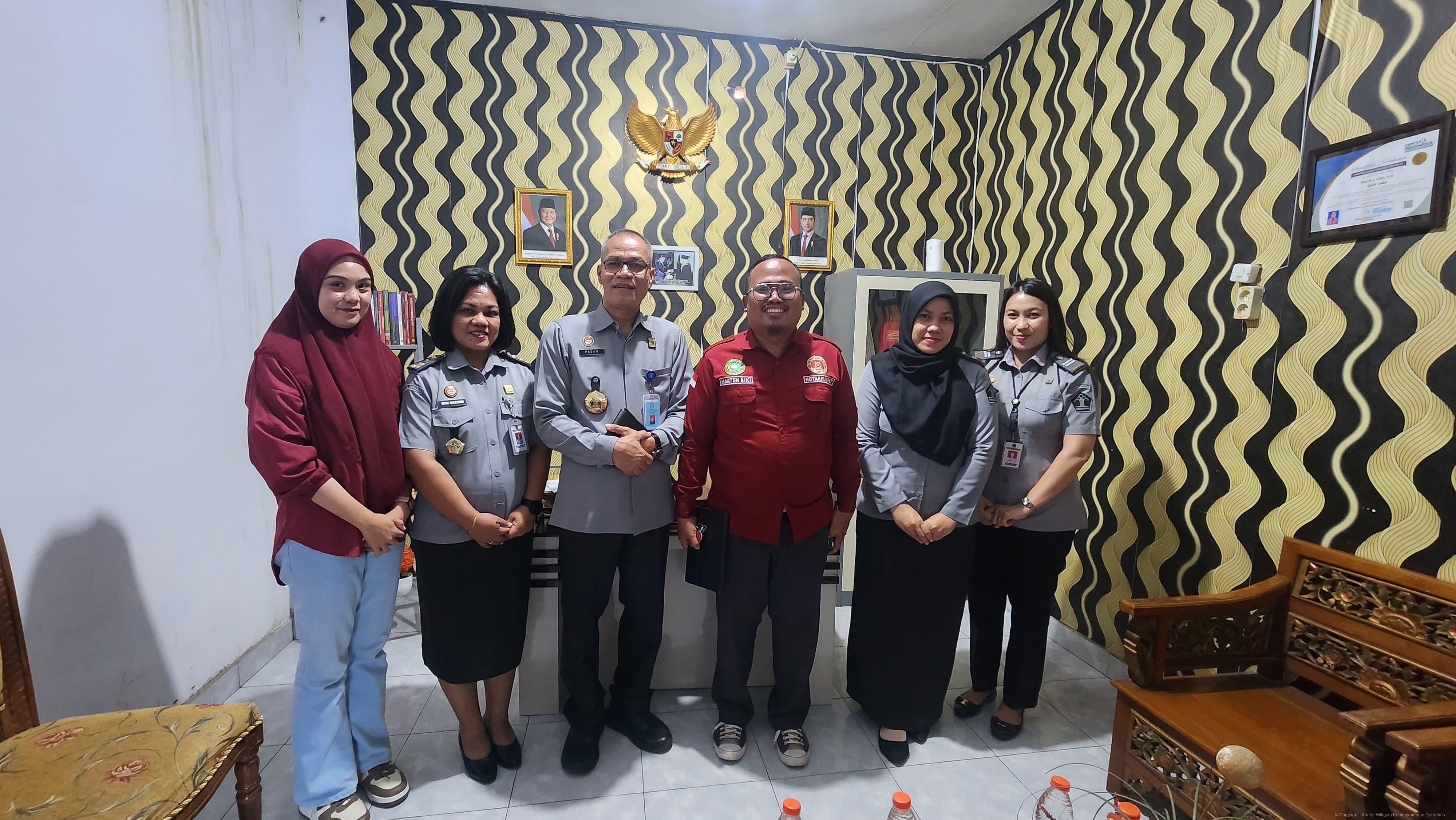 Sinergi Kemenkum Gorontalo dan Notaris, Percepat Legalitas Koperasi Merah Putih di Gorontalo Utara